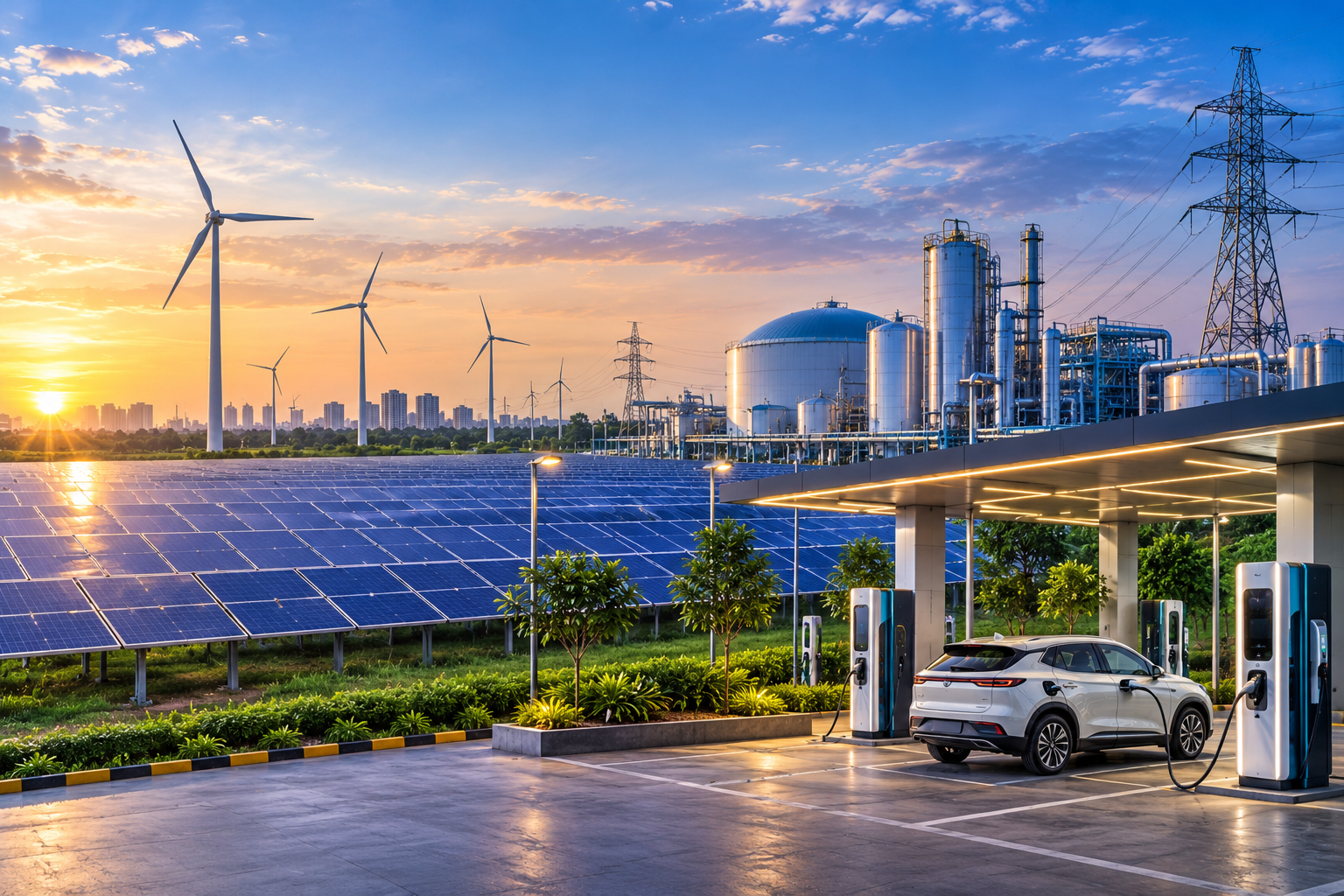 FIMPS Energy Transition renewable energy EV charging and emerging clean-energy infrastructure in India